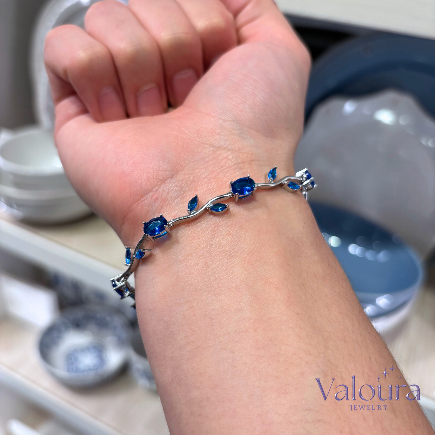 Moonlit Crystal Bracelet