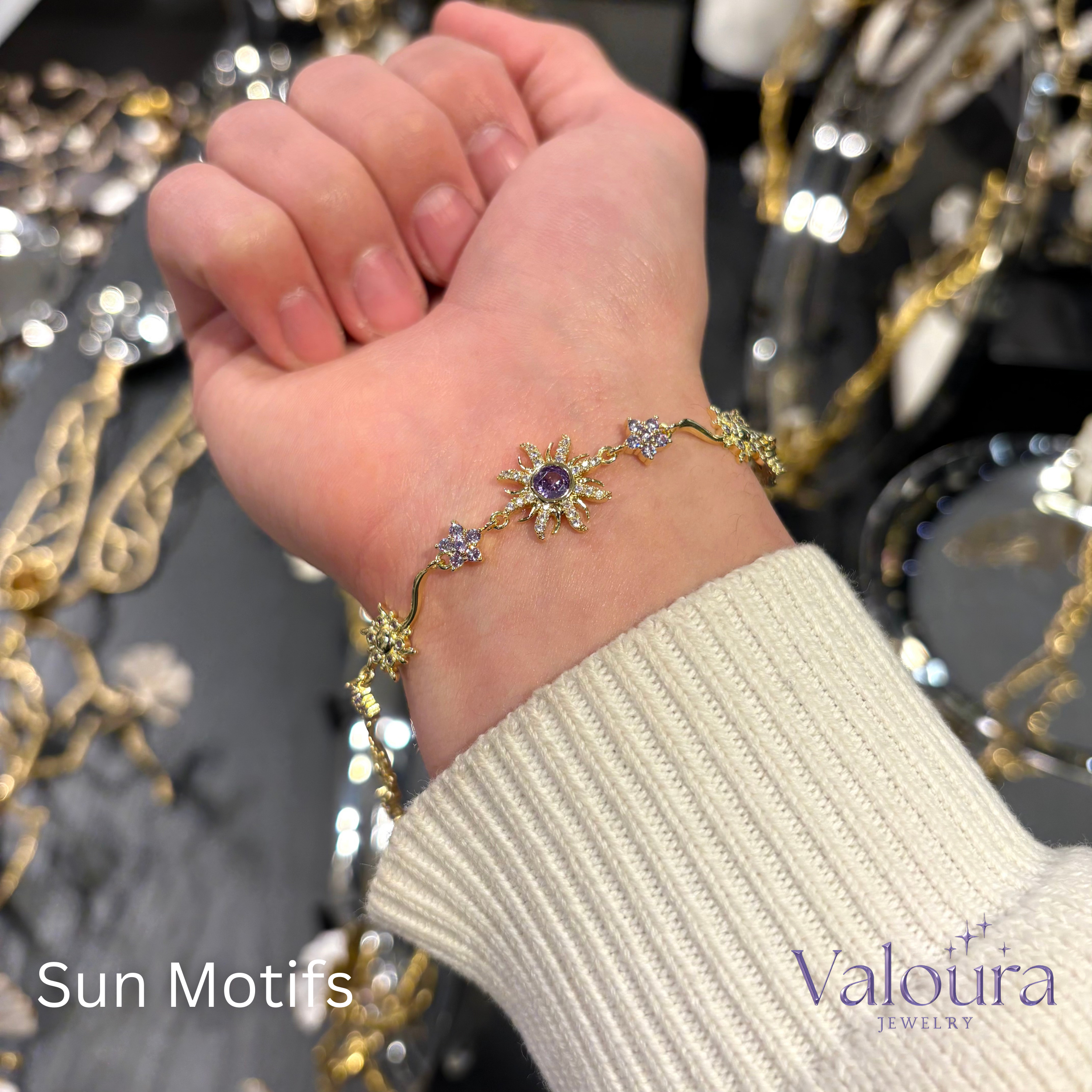 Blue Crystal Bracelet